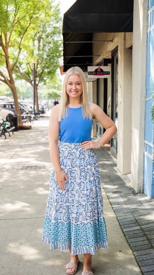 MARY BLUES SKIRT