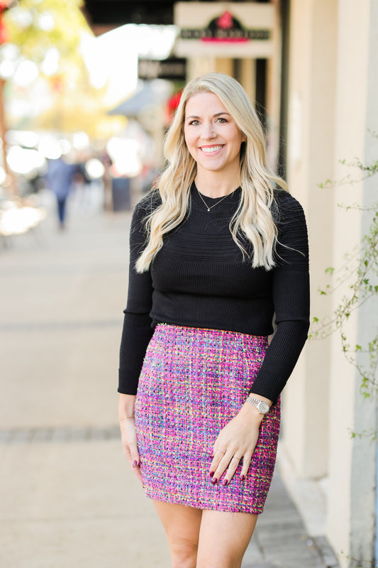 TWEED HOLLY SKIRT