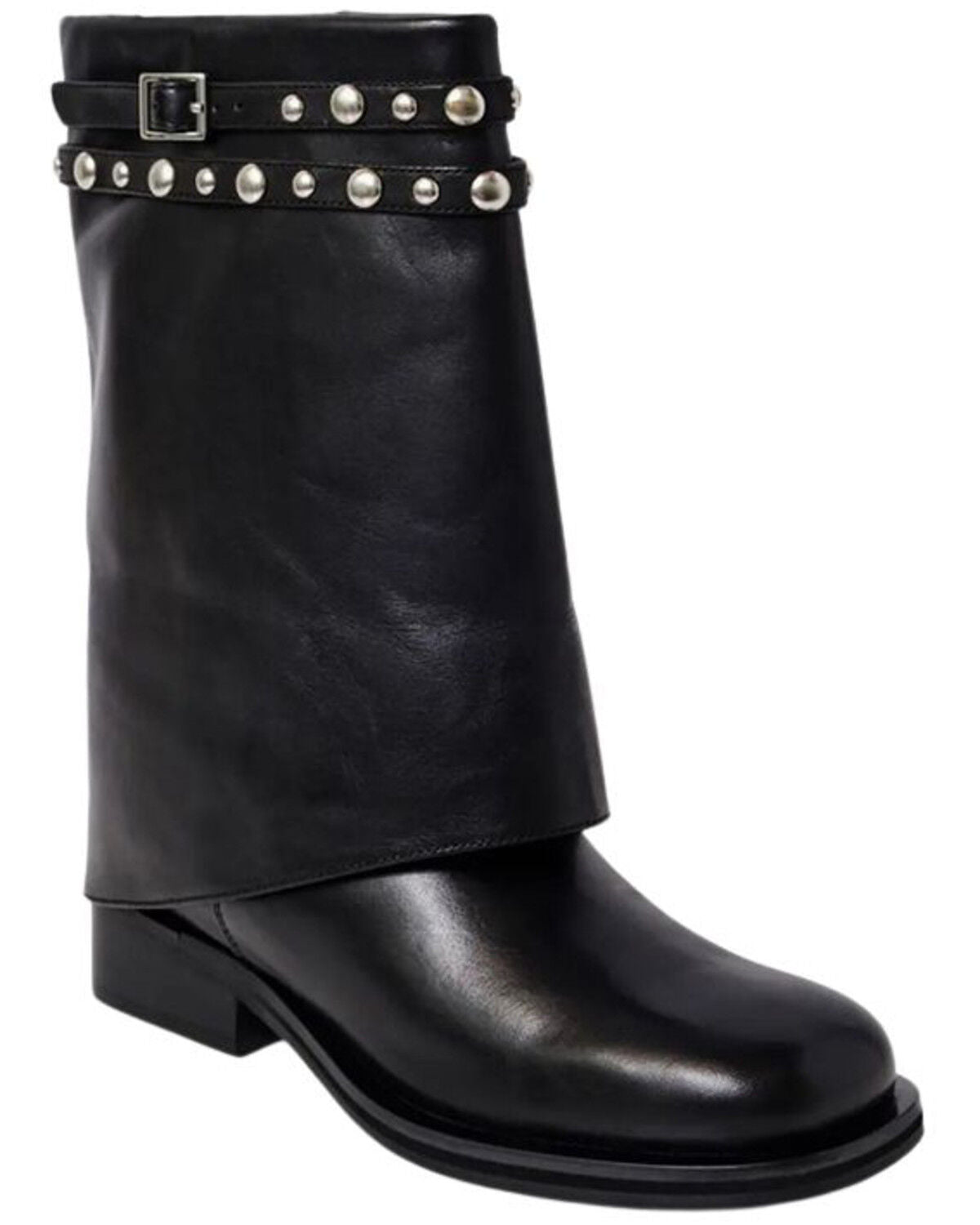 SCORPIO  STUDDED FOLDOVER BOOT