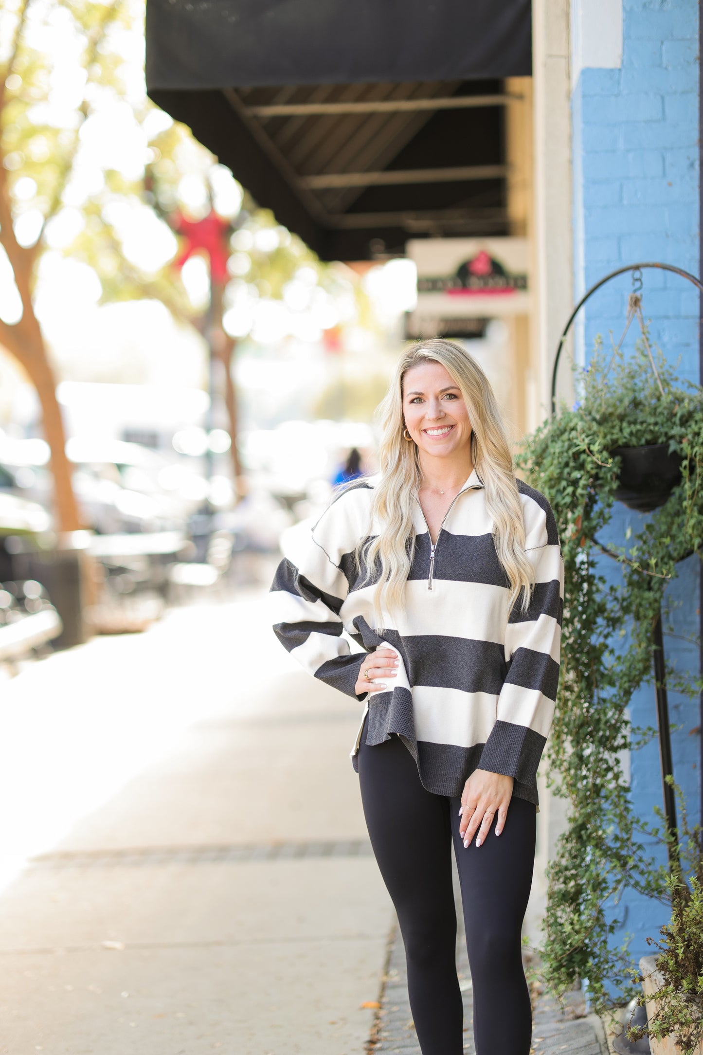 COASTAL STRIPE PULLOVER