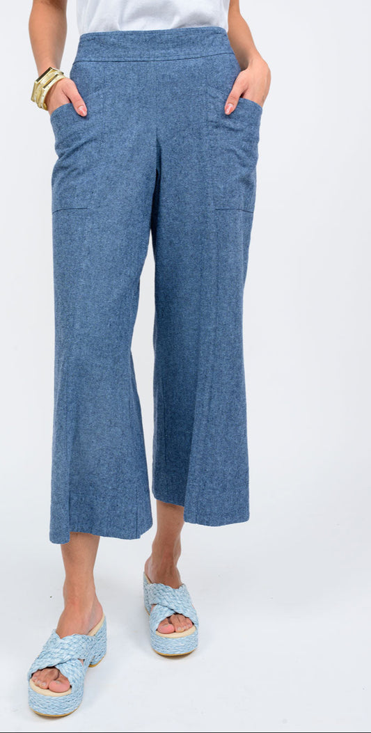 SLOUCH POCKET PANT IN GREY