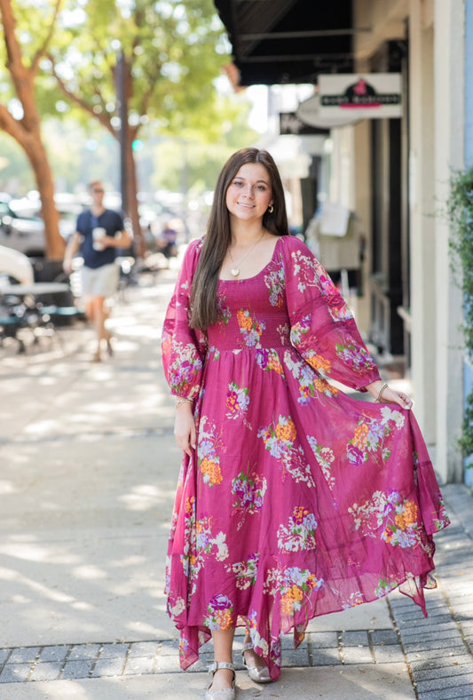 MORNING GLORY MAXI DRESS