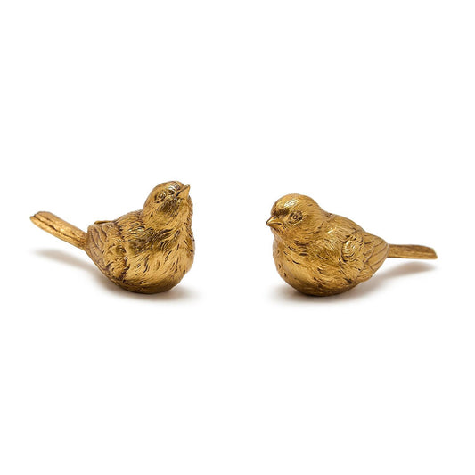 RESIN GOLDEN BIRDS