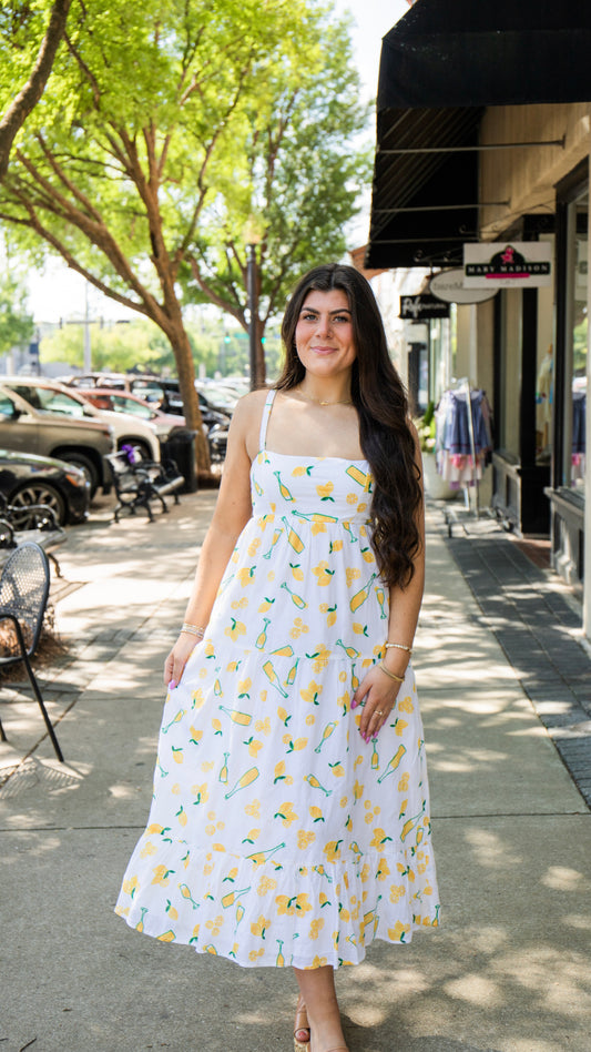 SUMMER FLING LIMONCELLO DRESS