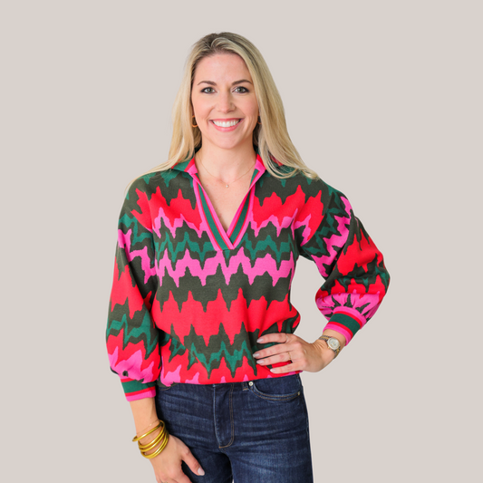 RUBY RIPPLE LOLLI  SWEATER