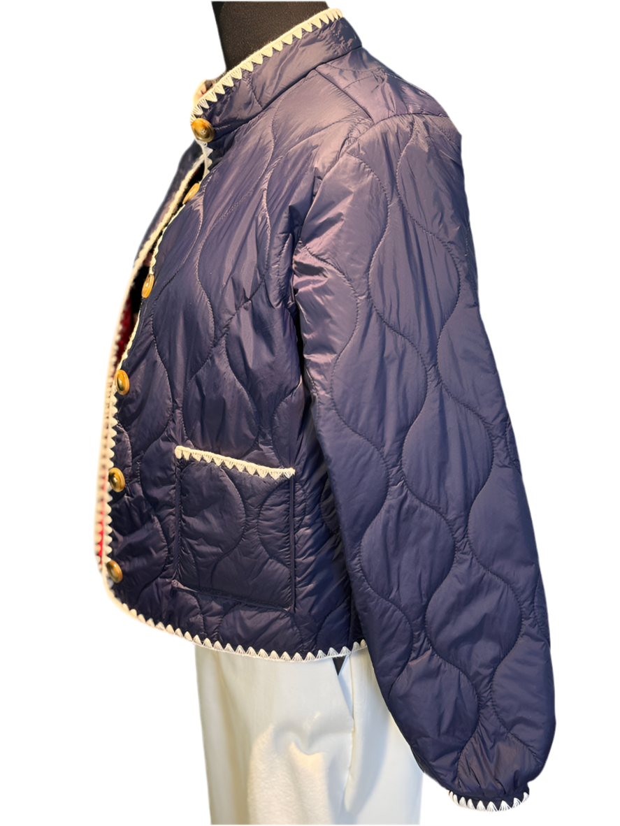 NAVY WHIP REVERSE JACKEt