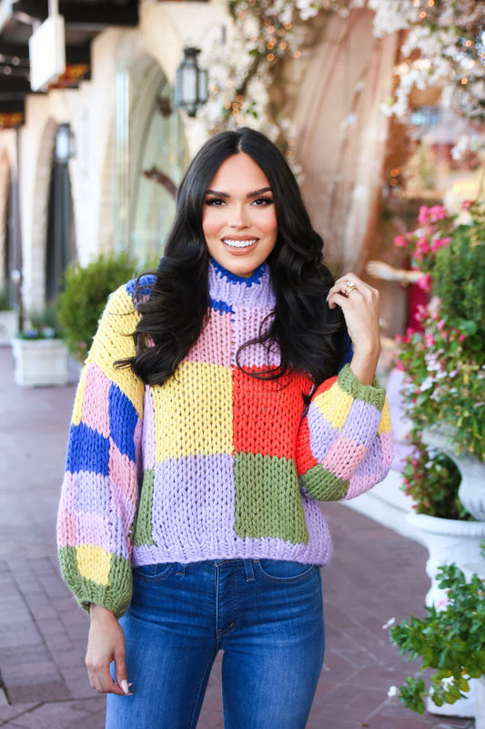 MALY COLORBLOCK SWEATER