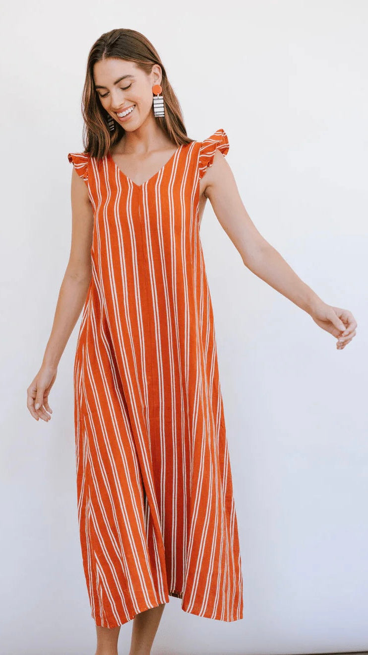 HEMMINGWAY STRIPE SOFIA DRESS