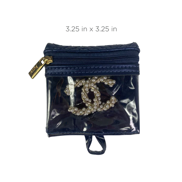 GETAWAY JEWELRY CASE IN GREEK NAVY