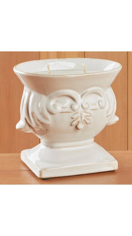 SALT SAGE URN CANDLE