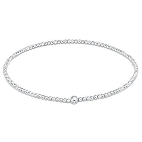 CLASSIC STERLING BEAD BANGLE