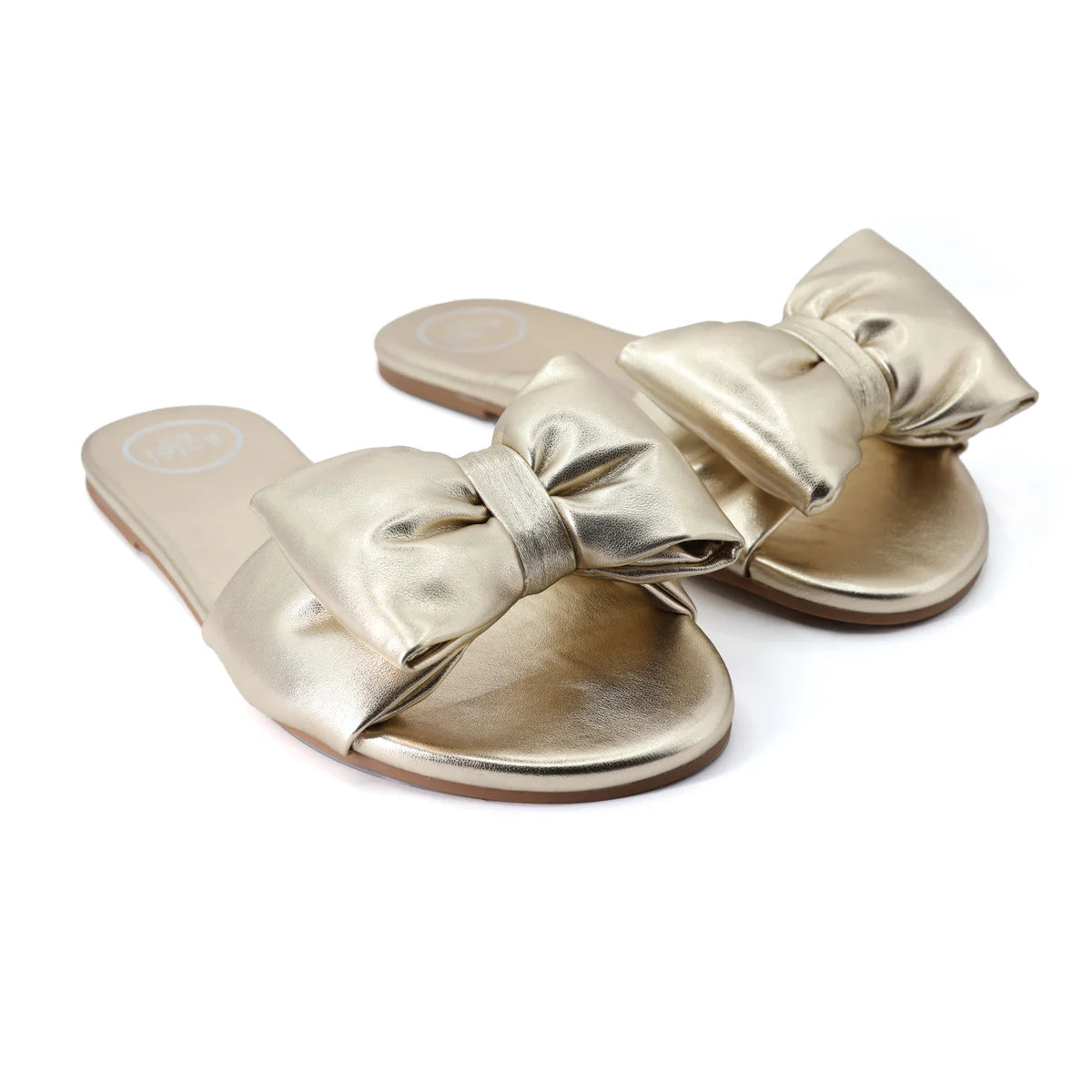 RAFIE METALLIC GOLD SANDAL