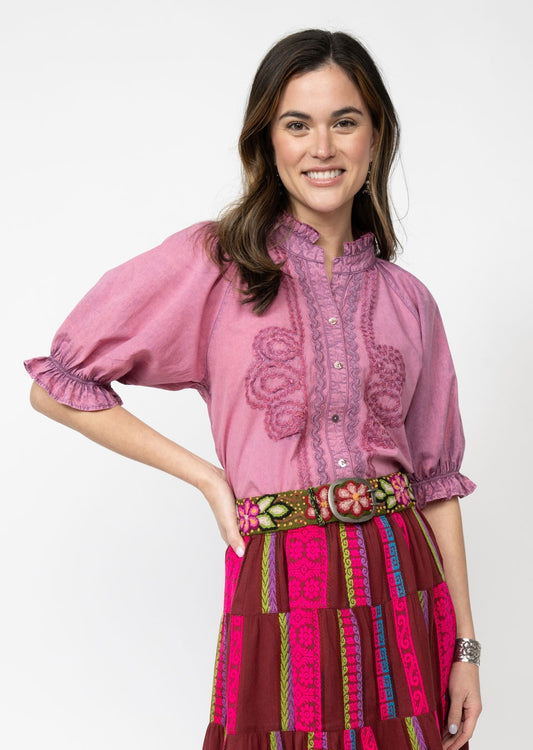 ROSALINDA RASBERRY TOP