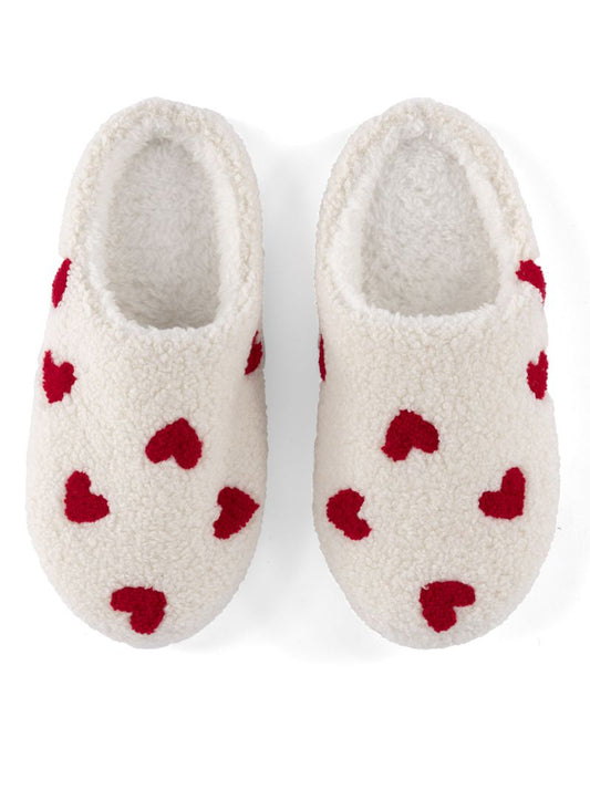 HEART SLIPPERS