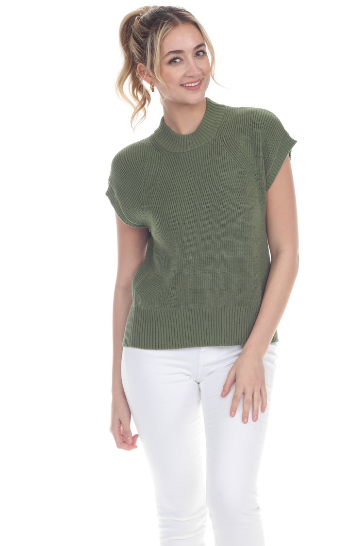 LILA HGH NECK SWEATER