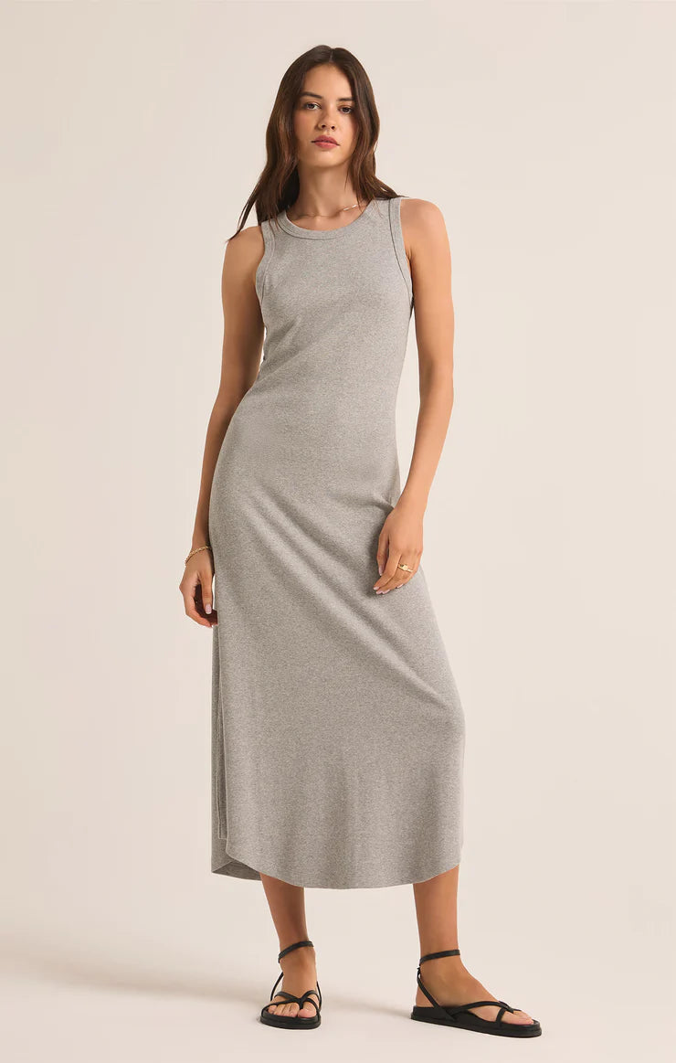 GOODWIN HEATHER GREY MIDI