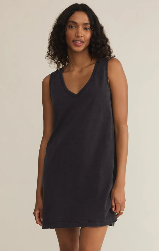 SLOANE V-NECK MINI DRESS