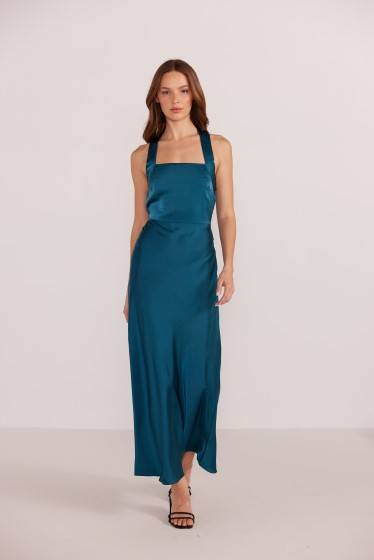 ORION HALTER MIDI DRESS