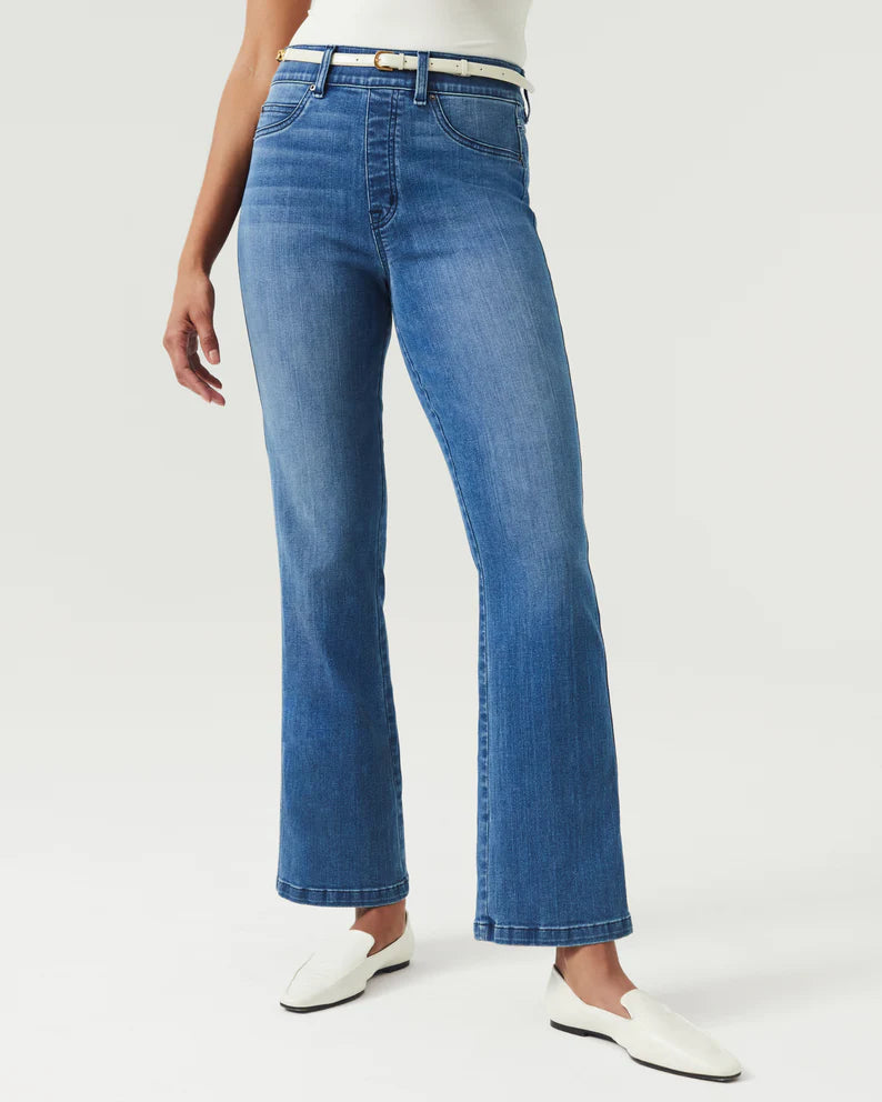 Spanx Cropped Flare Jeans