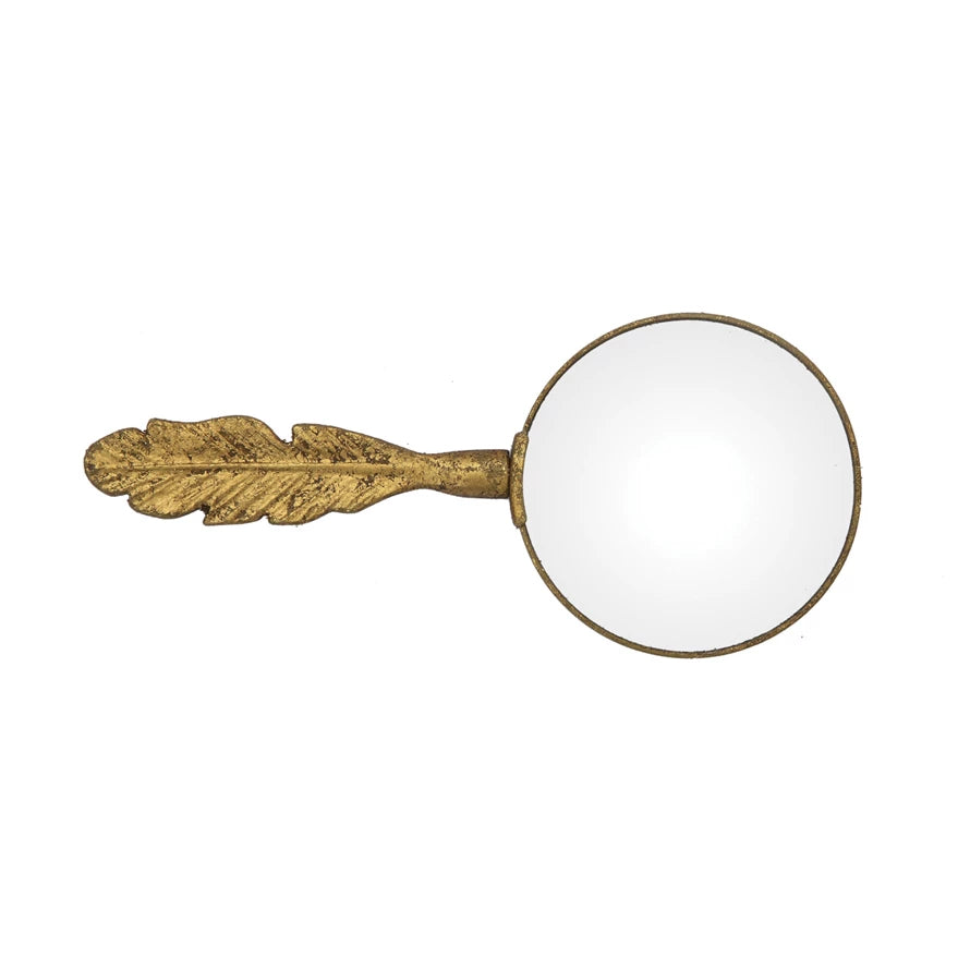 PEWTER MAGNIFYING GLASS