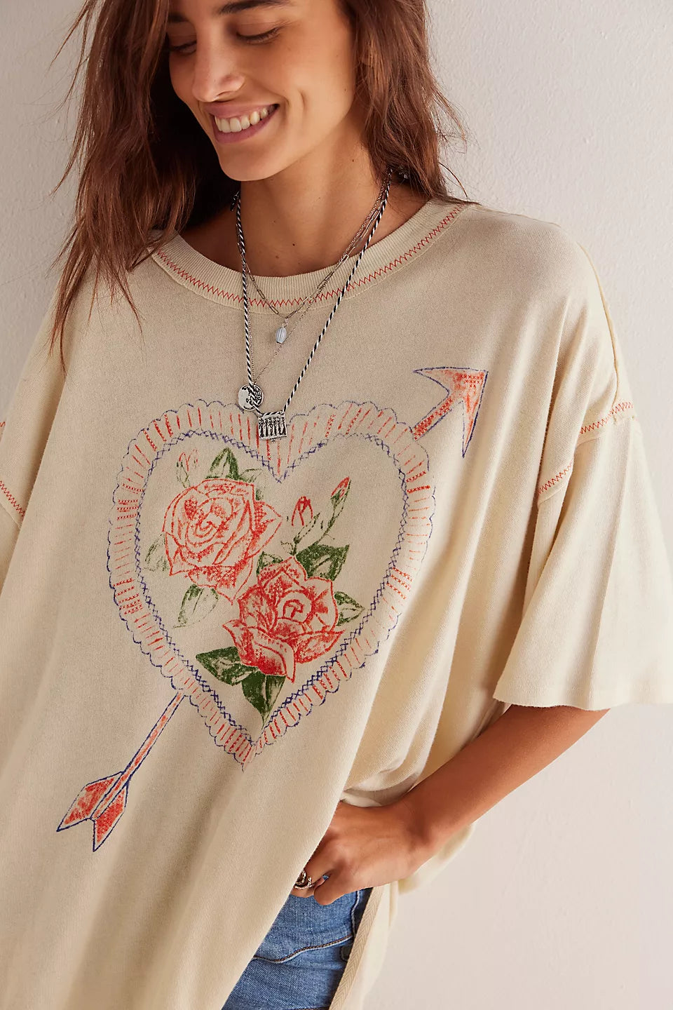 LOVE ROSE TEE