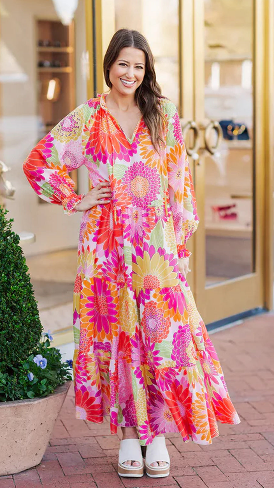 LEILANI LONG SLEEVE MAXI