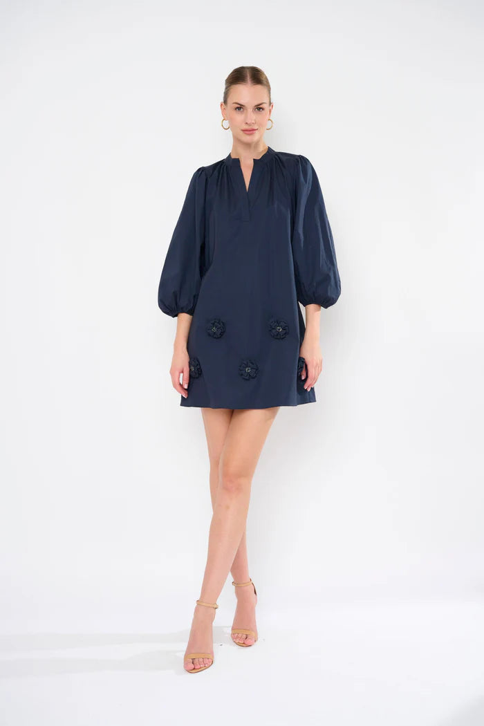 NAVY SKIES DRESS