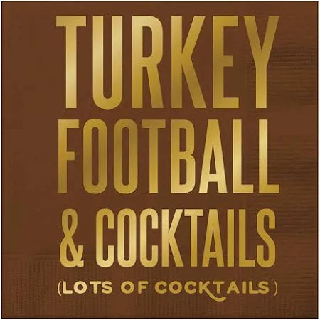 TURKEY COCKTAIL NAPKINS