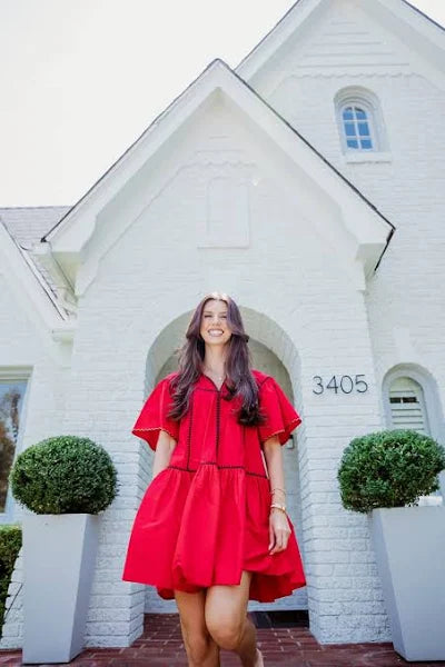 THE BEST RED GAMEDAY DRESS