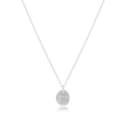 INSPIRE SMALL STERLING CROSS