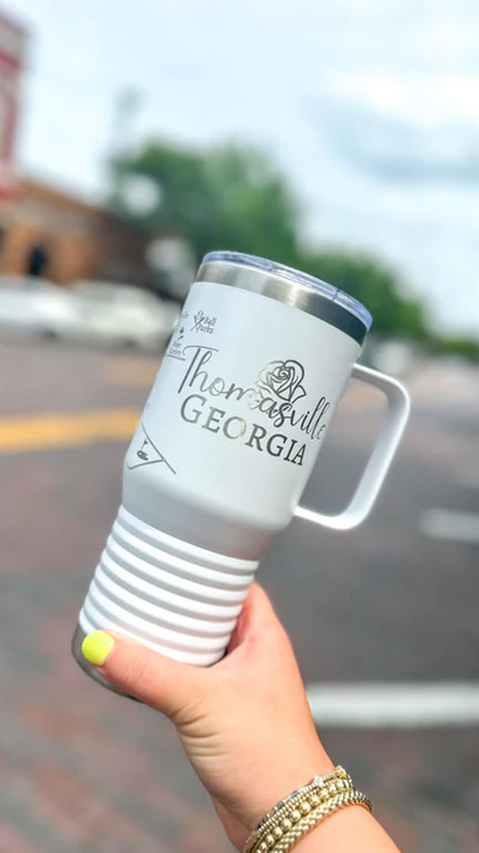 THOMASVILLE MAP TUMBLER