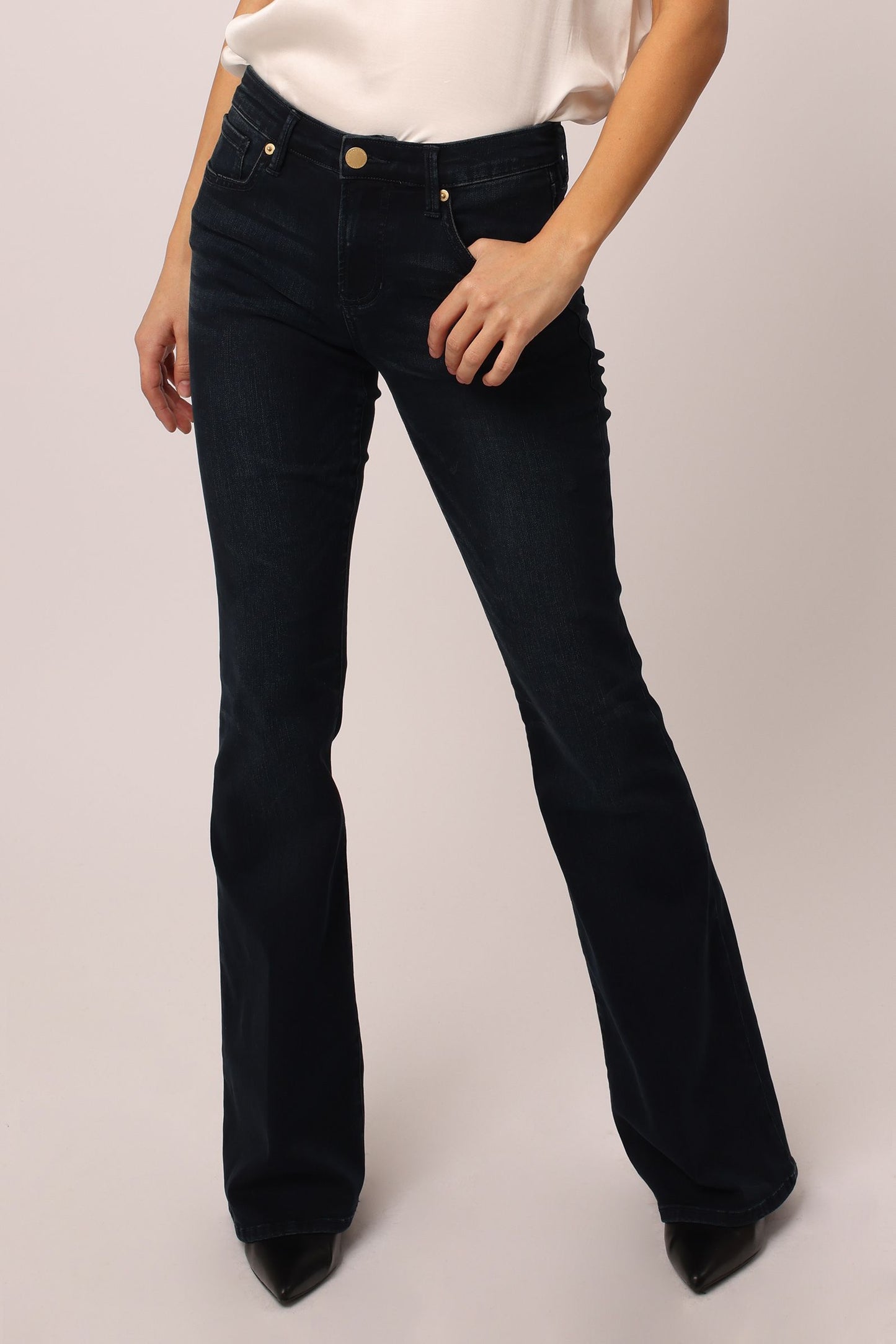 ROSA HIGH RISE FLARE JEANS