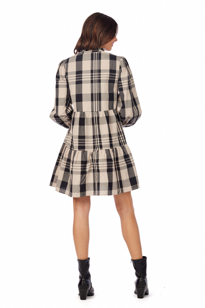 SHANNON PLAID DRESS