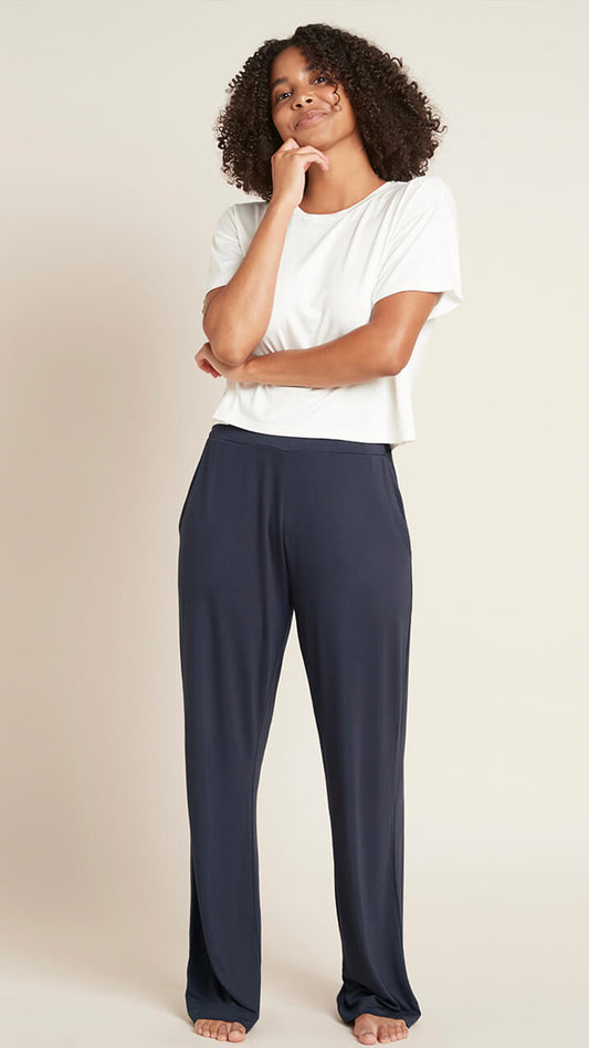 DOWNTIME WIDE LEG LOUNGE PANT