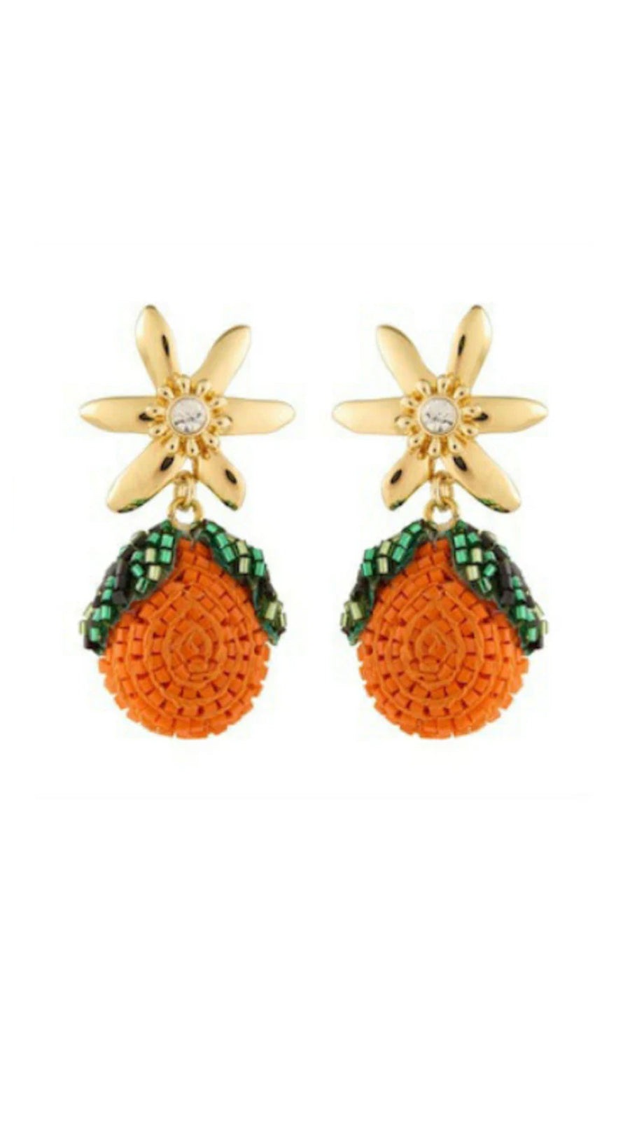 POSITANO ORANGE EARRING