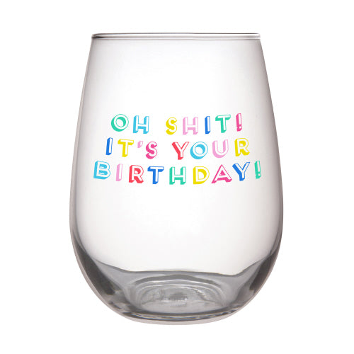 CELEBRATE WINE GLASS 20oz